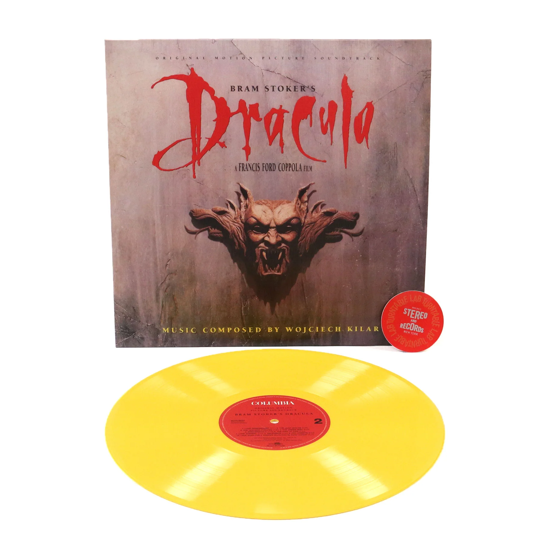 Wojciech Kilar: Bram Stoker's Dracula Soundtrack (180g, Yellow Colored Vinyl) Vinyl LP - Image 2
