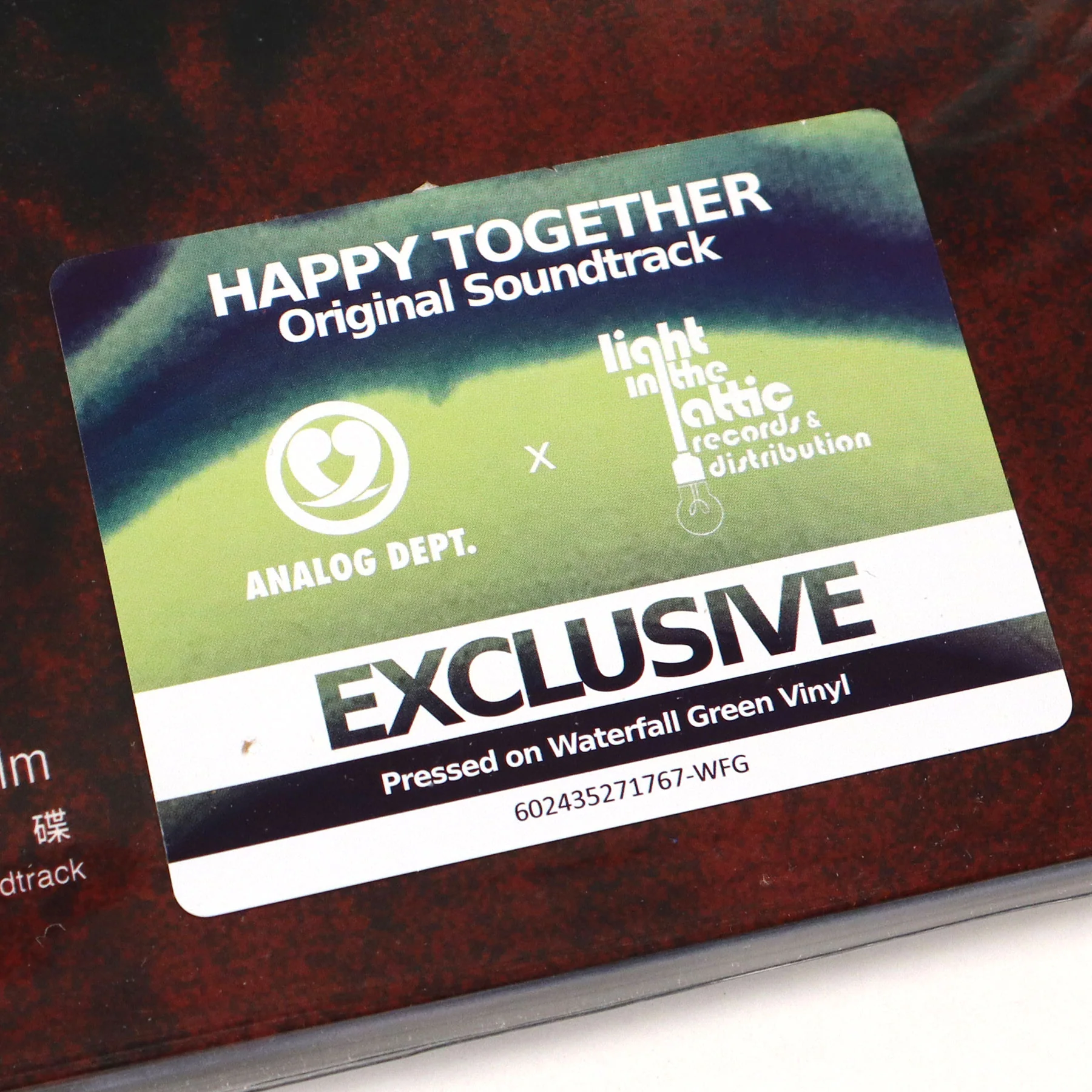 Wong Kar Wai: Happy Together Soundtrack (Colored Vinyl) Vinyl LP (*See Note) - Image 6