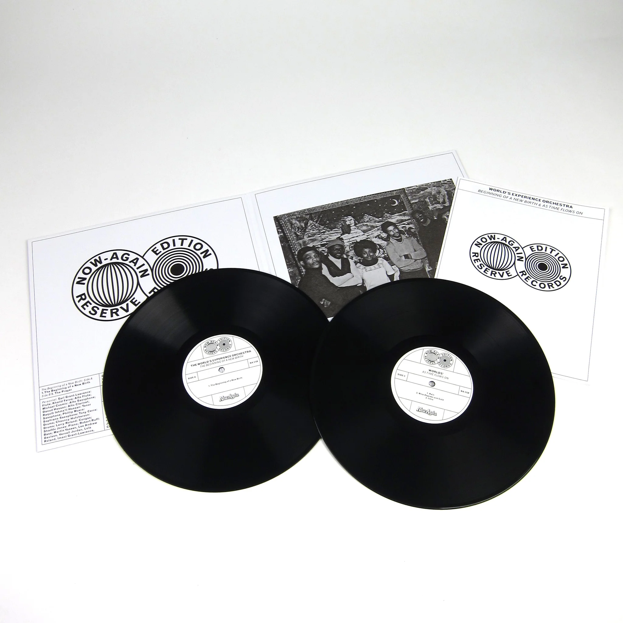 World's Experience Orchestra: The Beginning Of A New Birth & As Time Flows On Vinyl 2LP - Image 2
