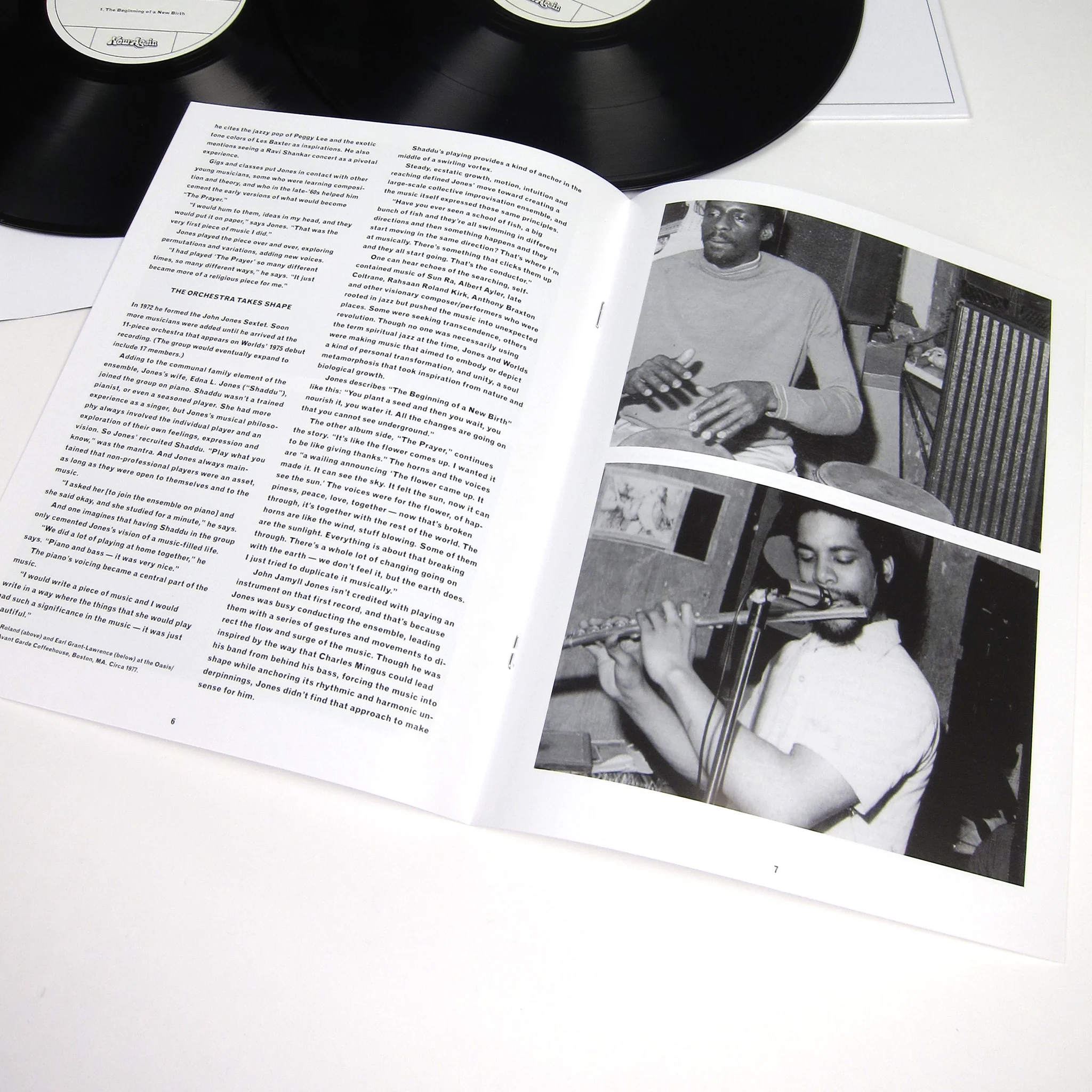 World's Experience Orchestra: The Beginning Of A New Birth & As Time Flows On Vinyl 2LP - Image 3