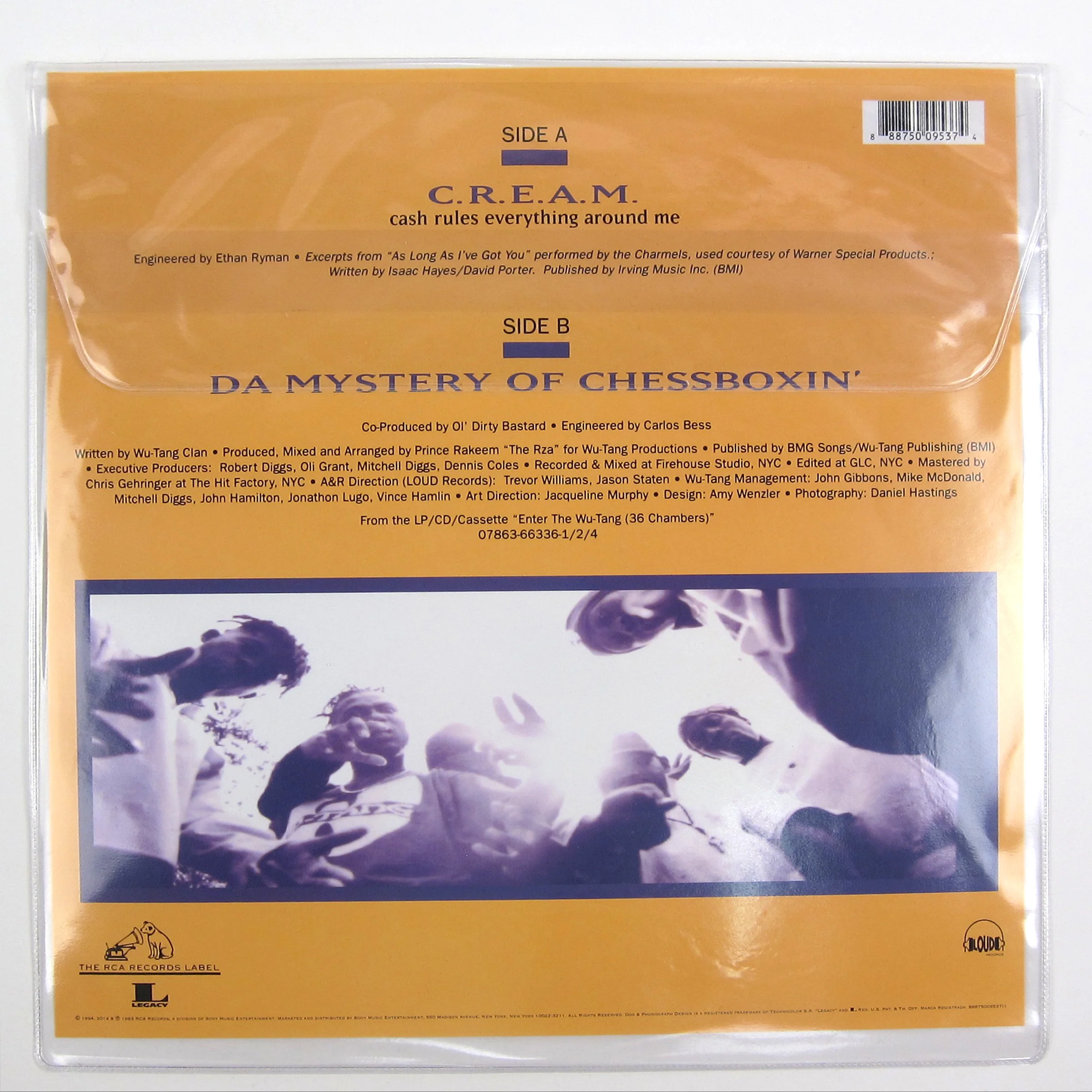 Wu-Tang Clan: C.R.E.A.M. (Pic Disc) Vinyl 7" - Image 3