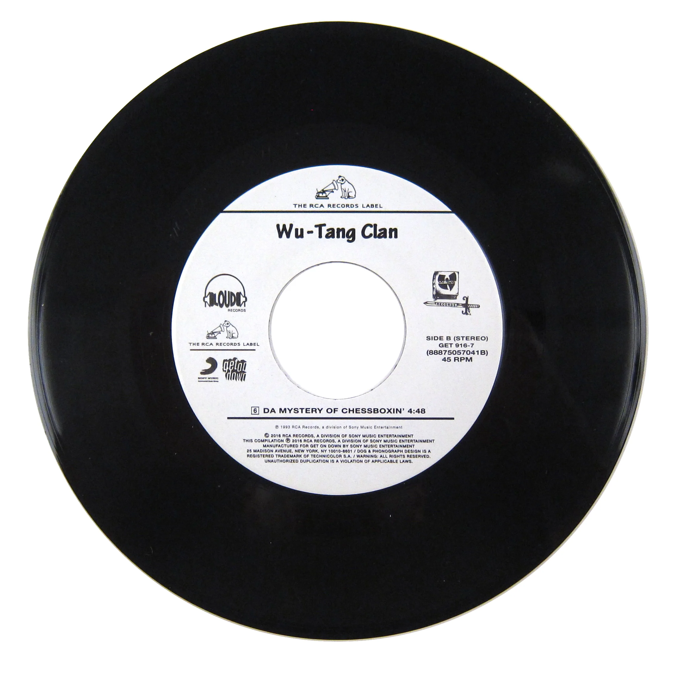 Wu-Tang Clan: Can It Be All So Simple / Da Mystery Of Chessboxin Vinyl 7" - Image 2