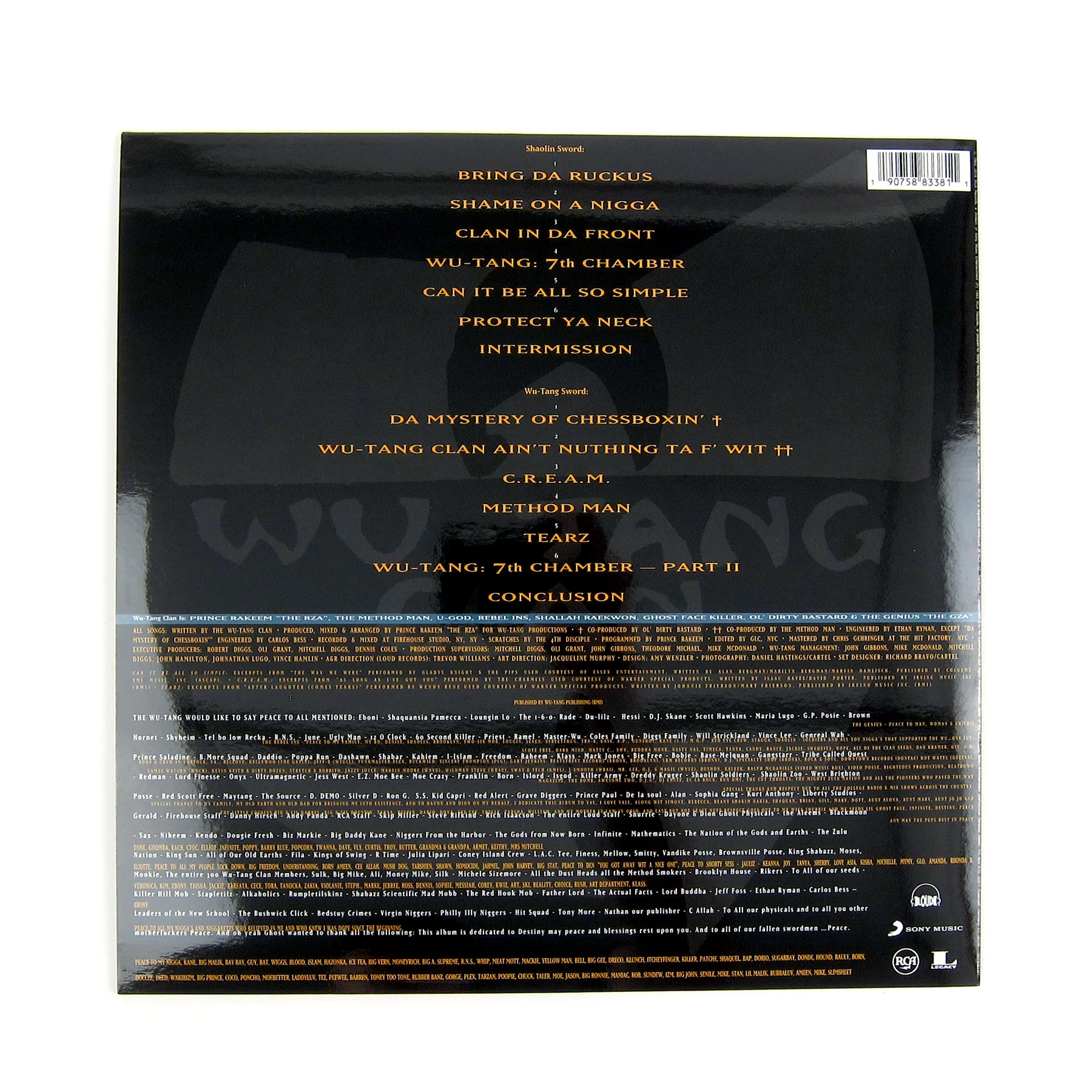 Wu-Tang Clan: Enter The Wu-Tang (36 Chambers) (Colored Vinyl) Vinyl LP - Image 4