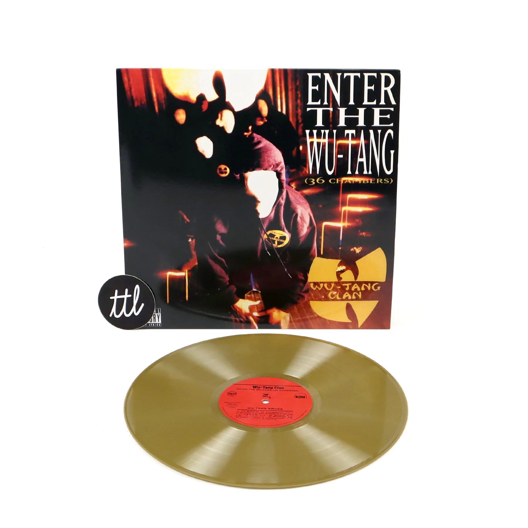 Wu-Tang Clan: Enter The Wu-Tang (36 Chambers) (Gold Colored Vinyl, Import) Vinyl LP - Image 2