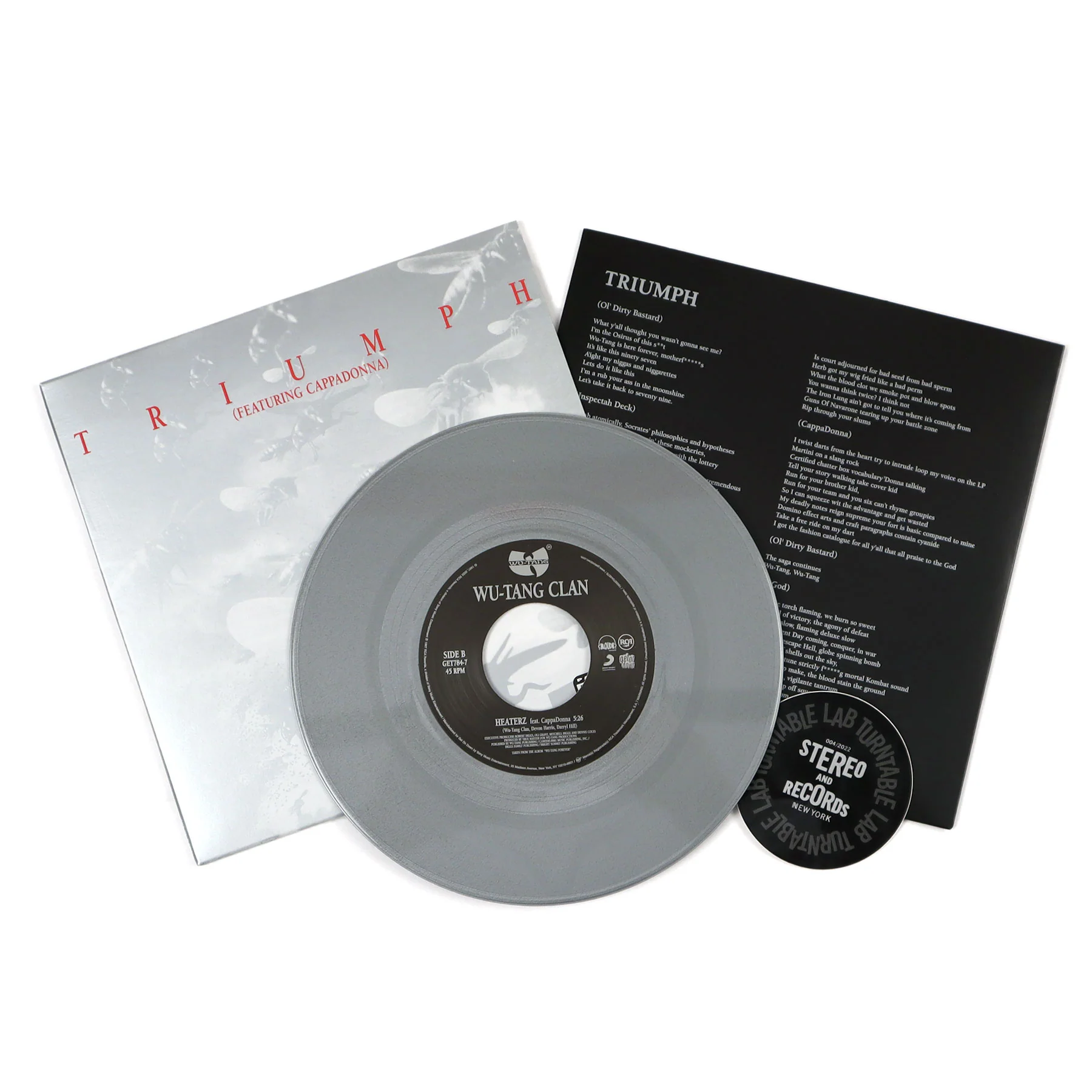 Wu-Tang Clan: Triumph Vinyl 7" - Image 2