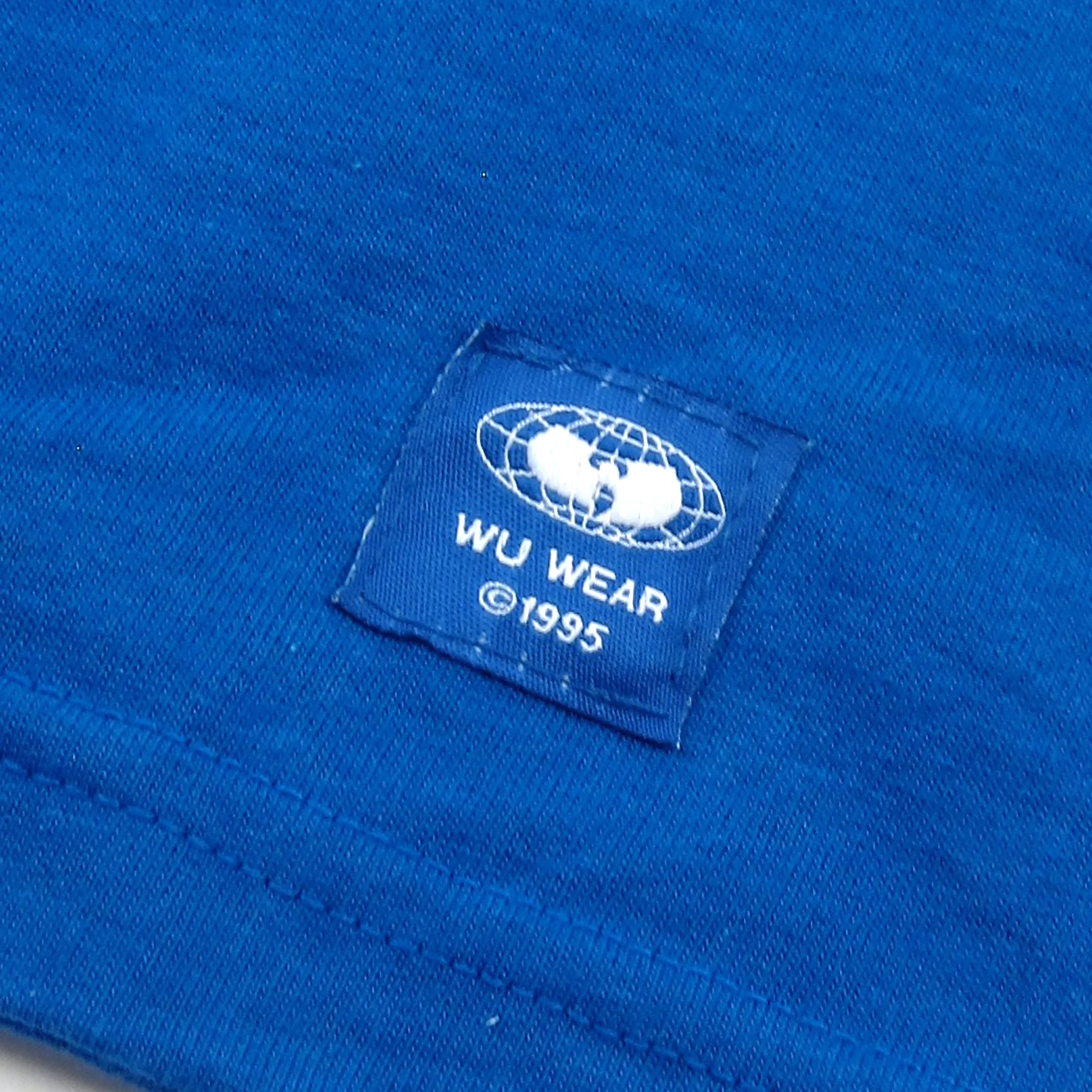 Wu Wear: Globe Logo Shirt - Blue - Image 2