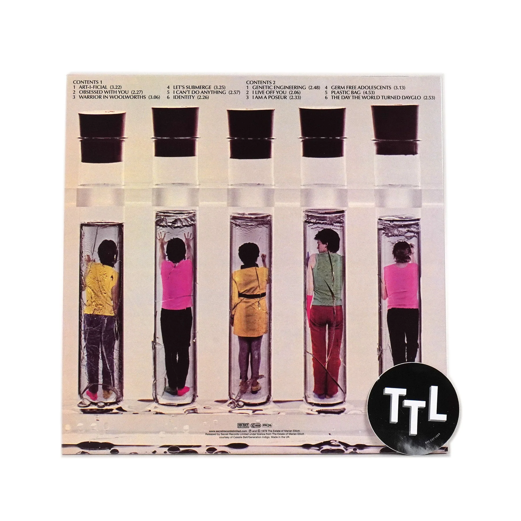 X-Ray Spex: Germfree Adolescents (180g) Vinyl LP - Image 3
