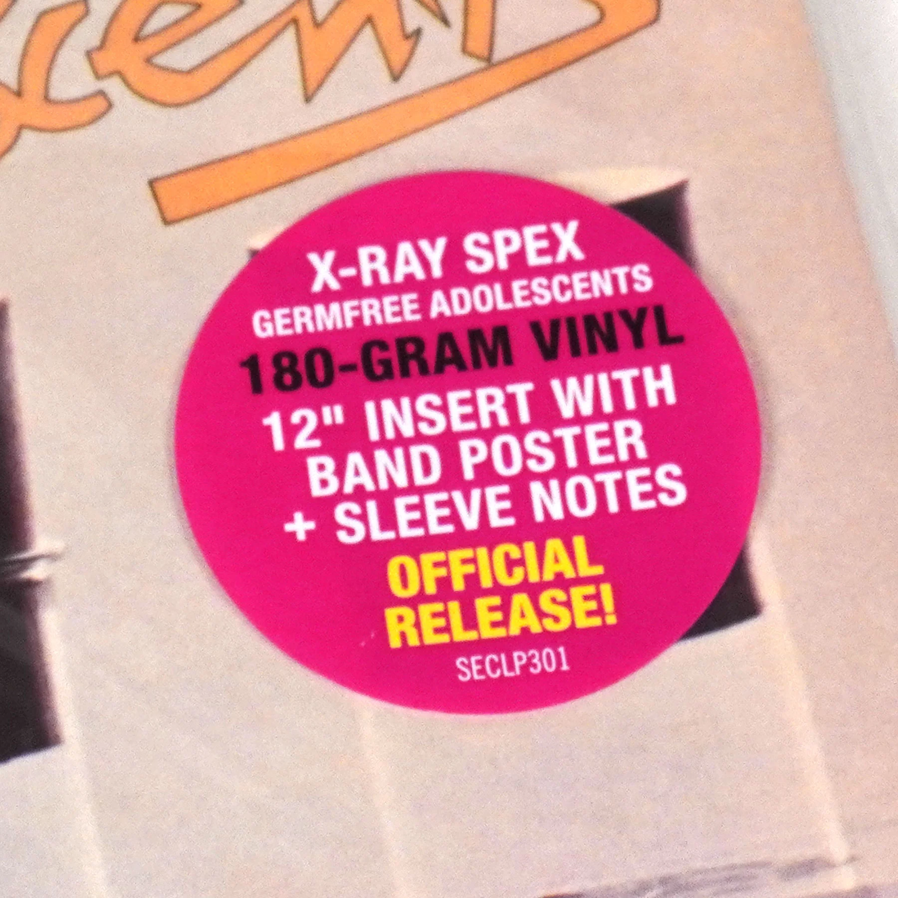 X-Ray Spex: Germfree Adolescents (180g) Vinyl LP - Image 4