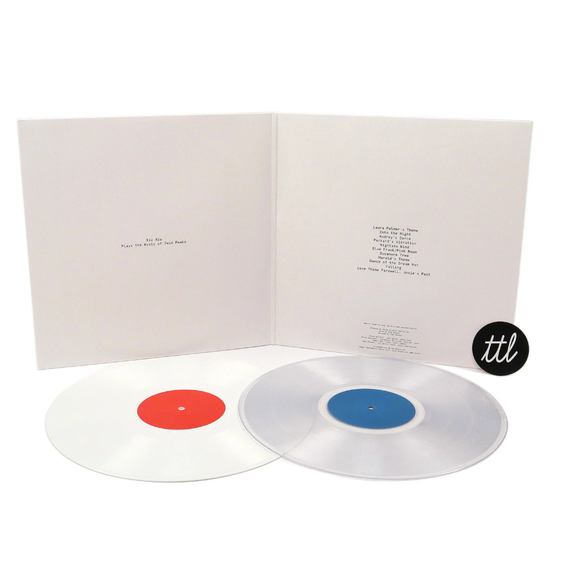 Xiu Xiu: Plays The Music Of Twin Peaks (180g, Colored Vinyl) Vinyl 2LP - Image 2