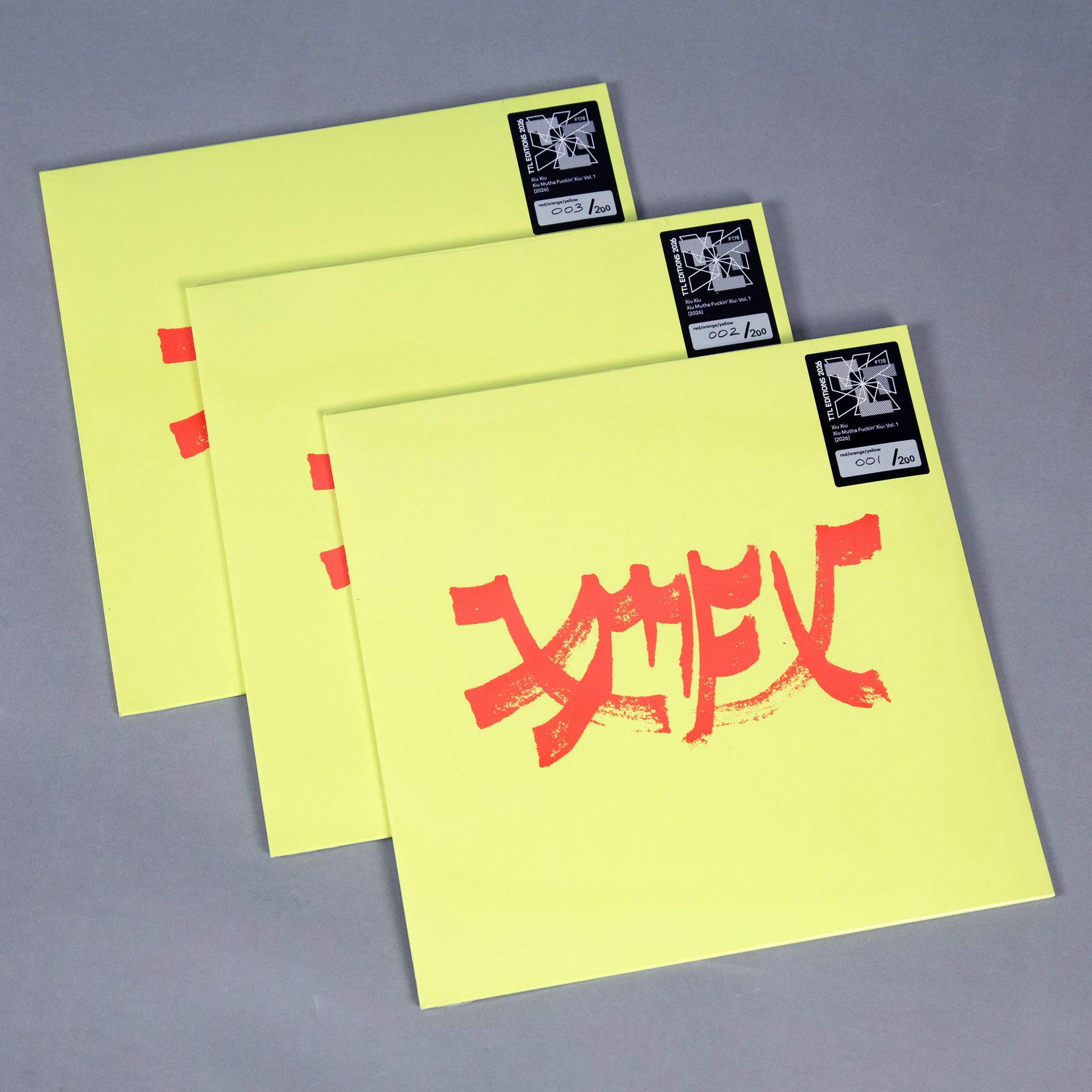 Xiu Xiu: Xiu Mutha F*ckin' Xiu Vol.1 (Colored Vinyl) Vinyl LP - Turntable Lab Exclusive - Image 6
