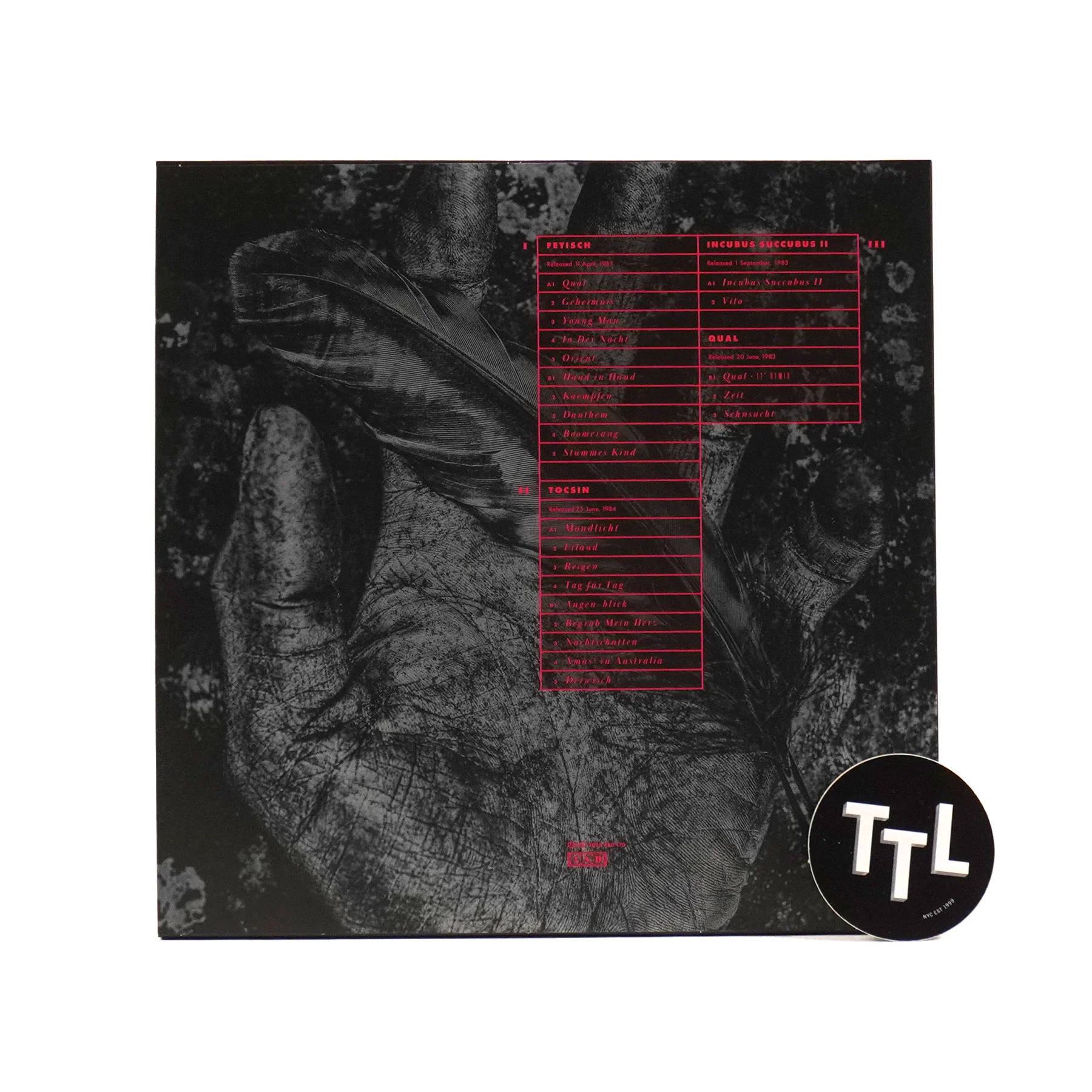 Xmal Deutschland: Gift - The 4AD Years (Colored Vinyl) Vinyl 3LP - Image 3