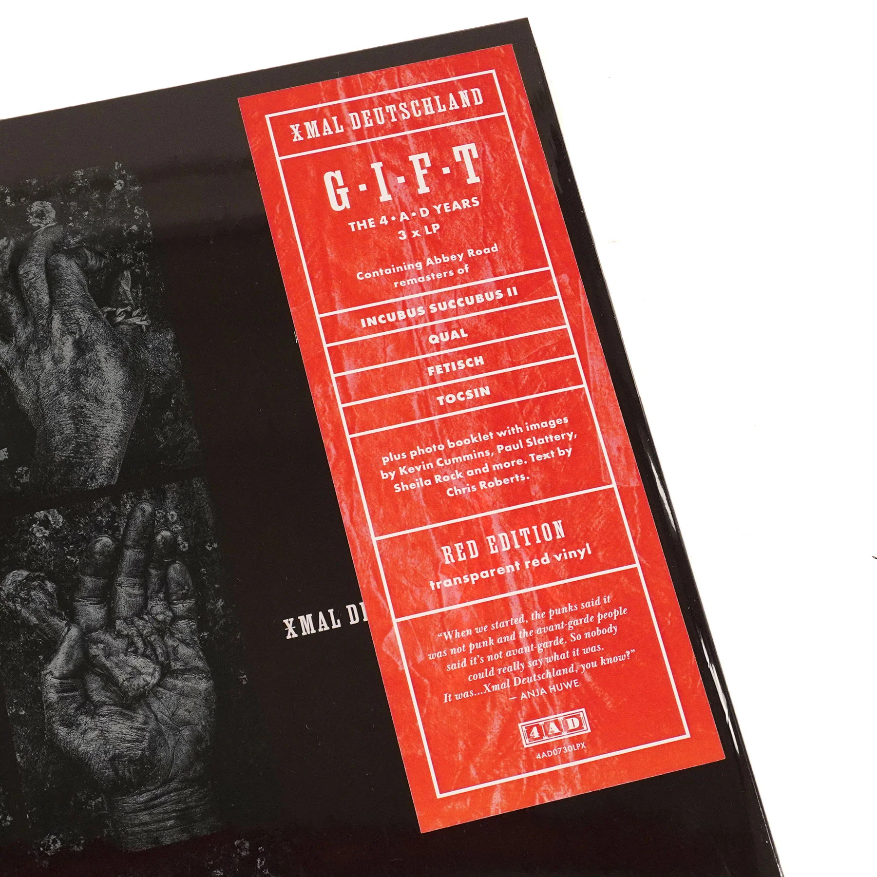 Xmal Deutschland: Gift - The 4AD Years (Colored Vinyl) Vinyl 3LP - Image 4