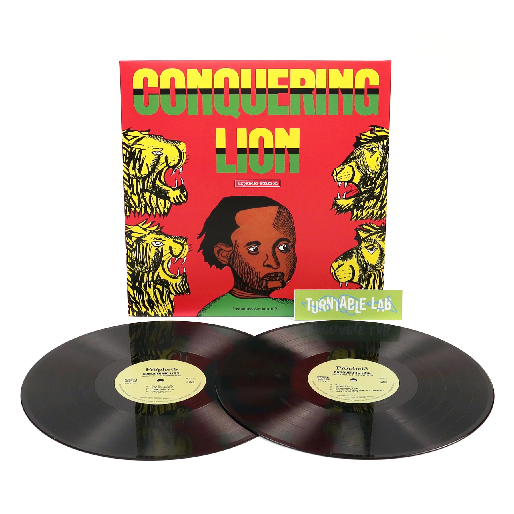 Yabby You & The Prophets: Conquering Lion Vinyl 2LP - Image 2