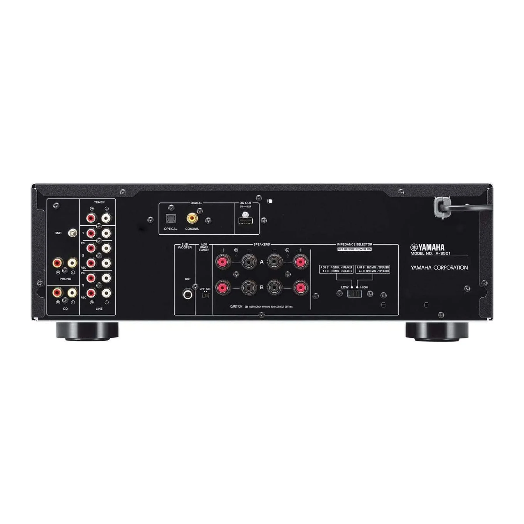 Yamaha: A-S501 Integrated Amplifier - Image 3