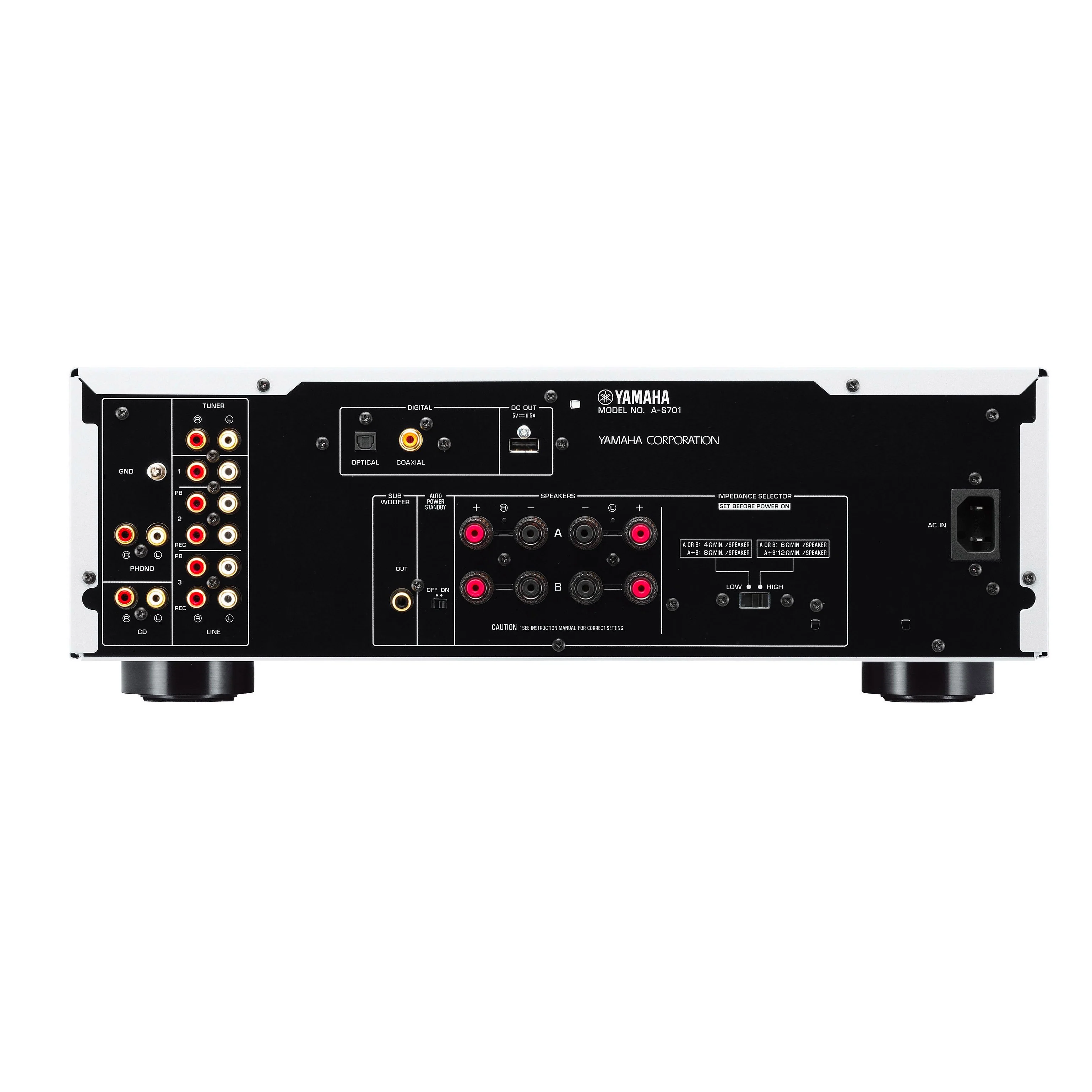 Yamaha: A-S701 Integrated Amplifier - Image 3