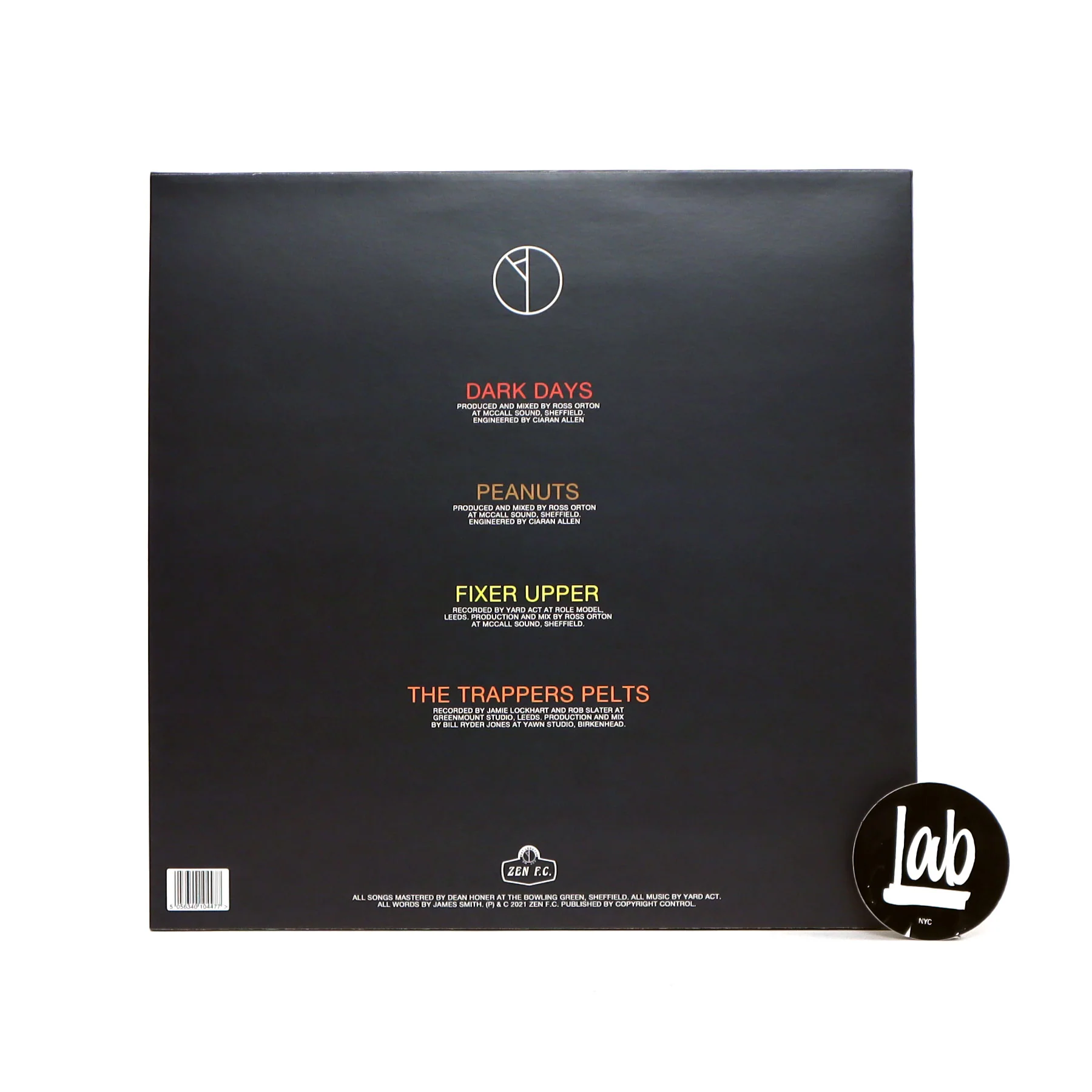 Yard Act: Dark Days EP (Colored Vinyl) Vinyl 12" - Image 3