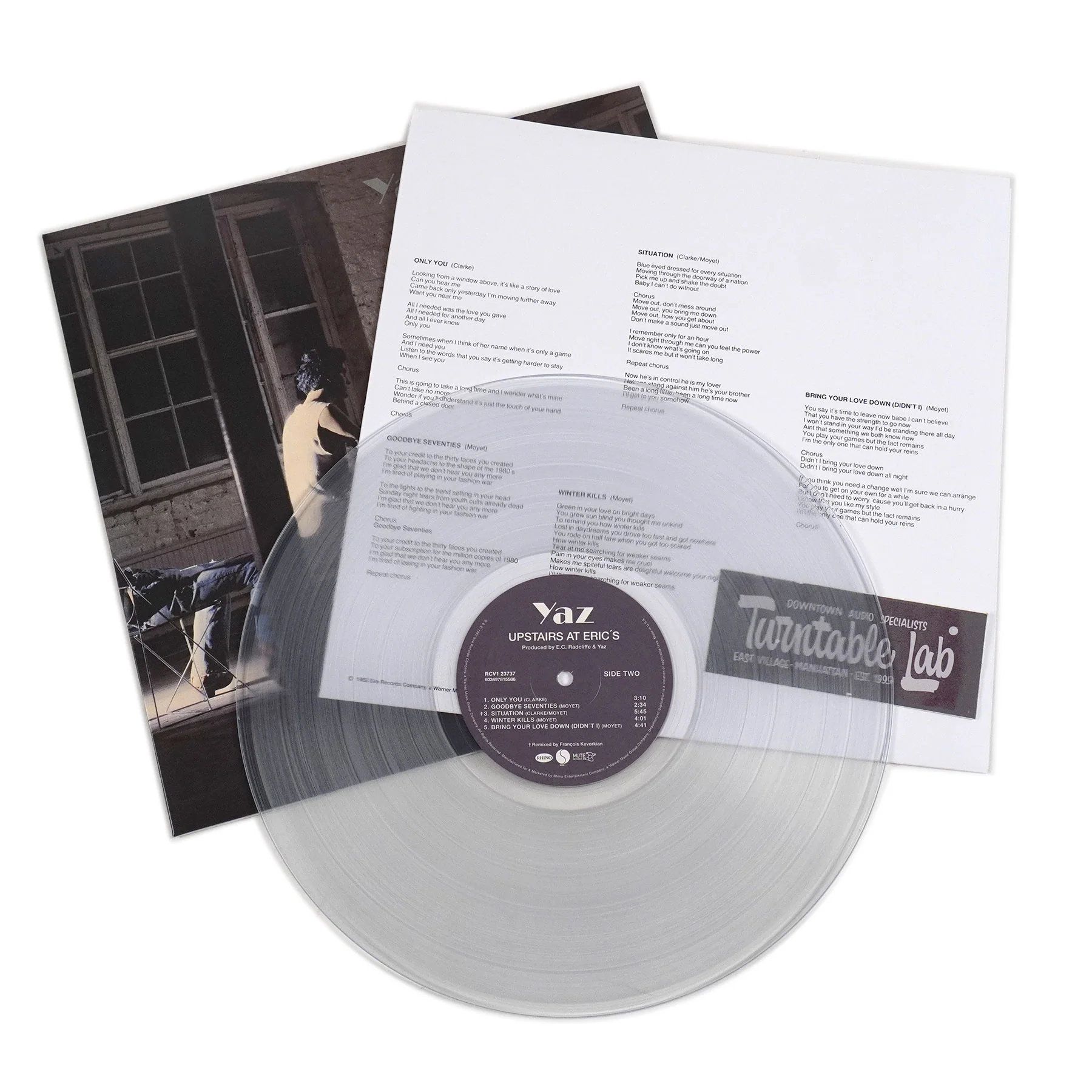 Yaz: Upstairs At Eric's (Colored Vinyl) Vinyl LP - Image 2