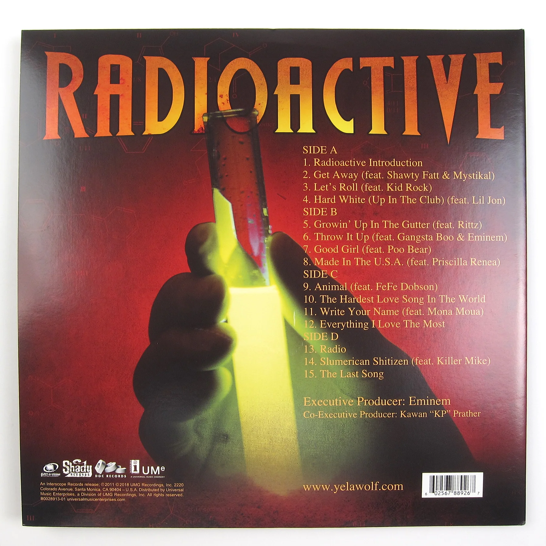 Yelawolf: Radioactive (Colored Vinyl) Vinyl 2LP - Image 3