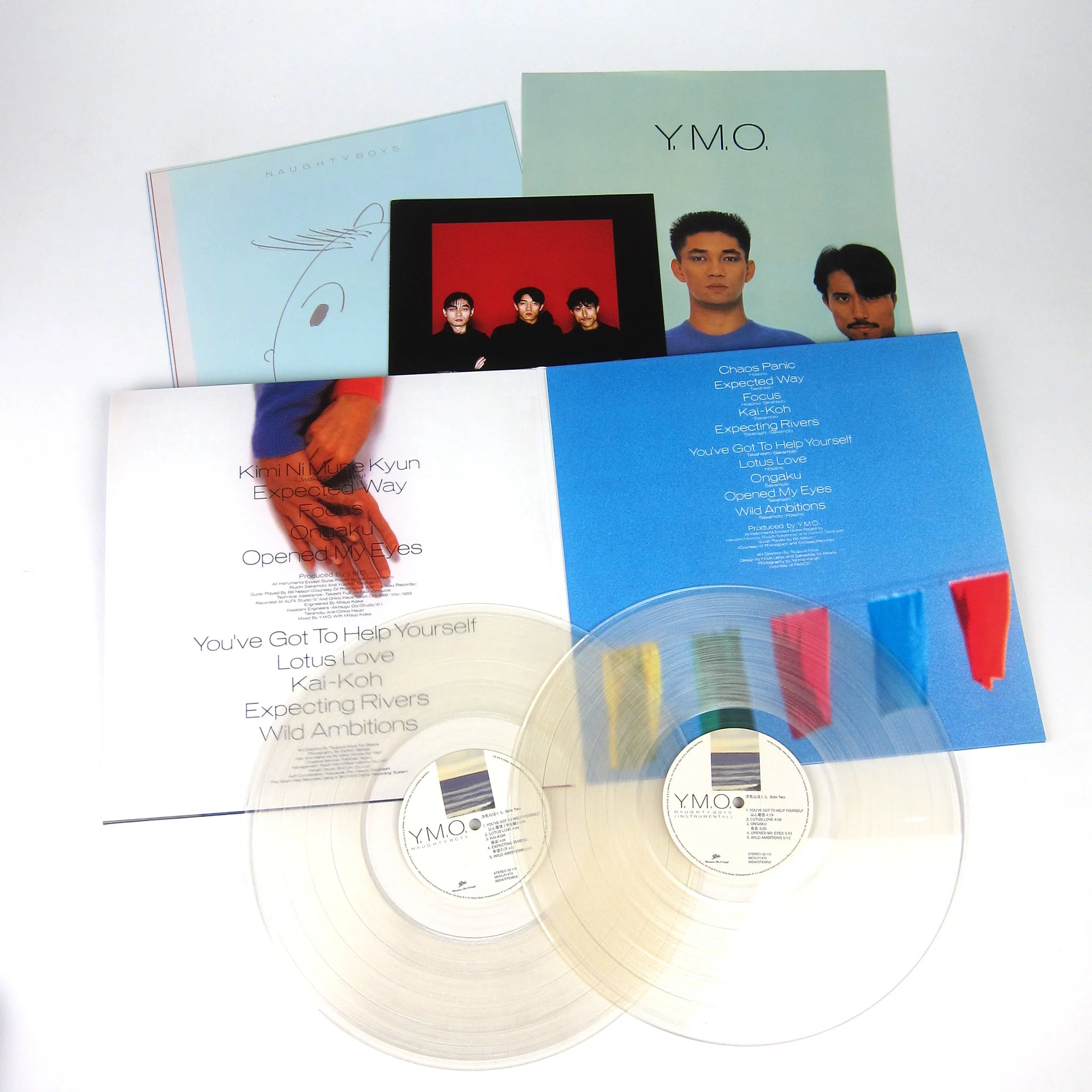 Yellow Magic Orchestra: Naughty Boys & Naughty Boys Instrumental (180g, Colored Vinyl) Vinyl 2LP - Image 2