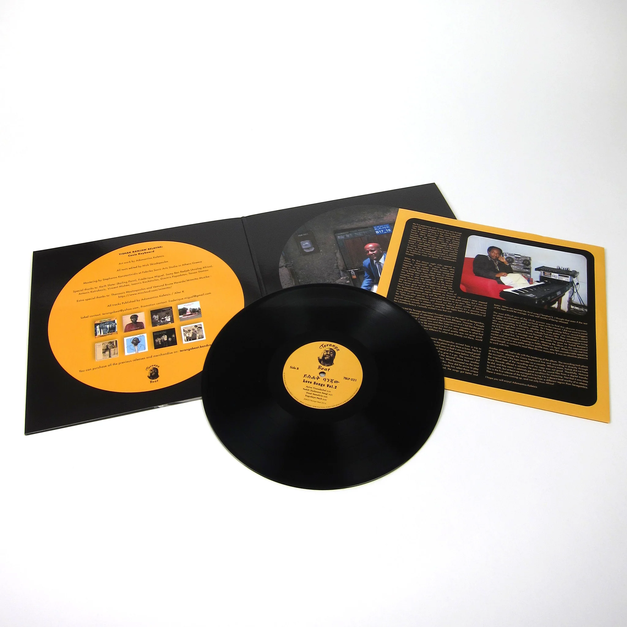 Yishak Banjaw: Love Songs Vol.2 (Ethiopian Minimal Wave) Vinyl LP - Image 2