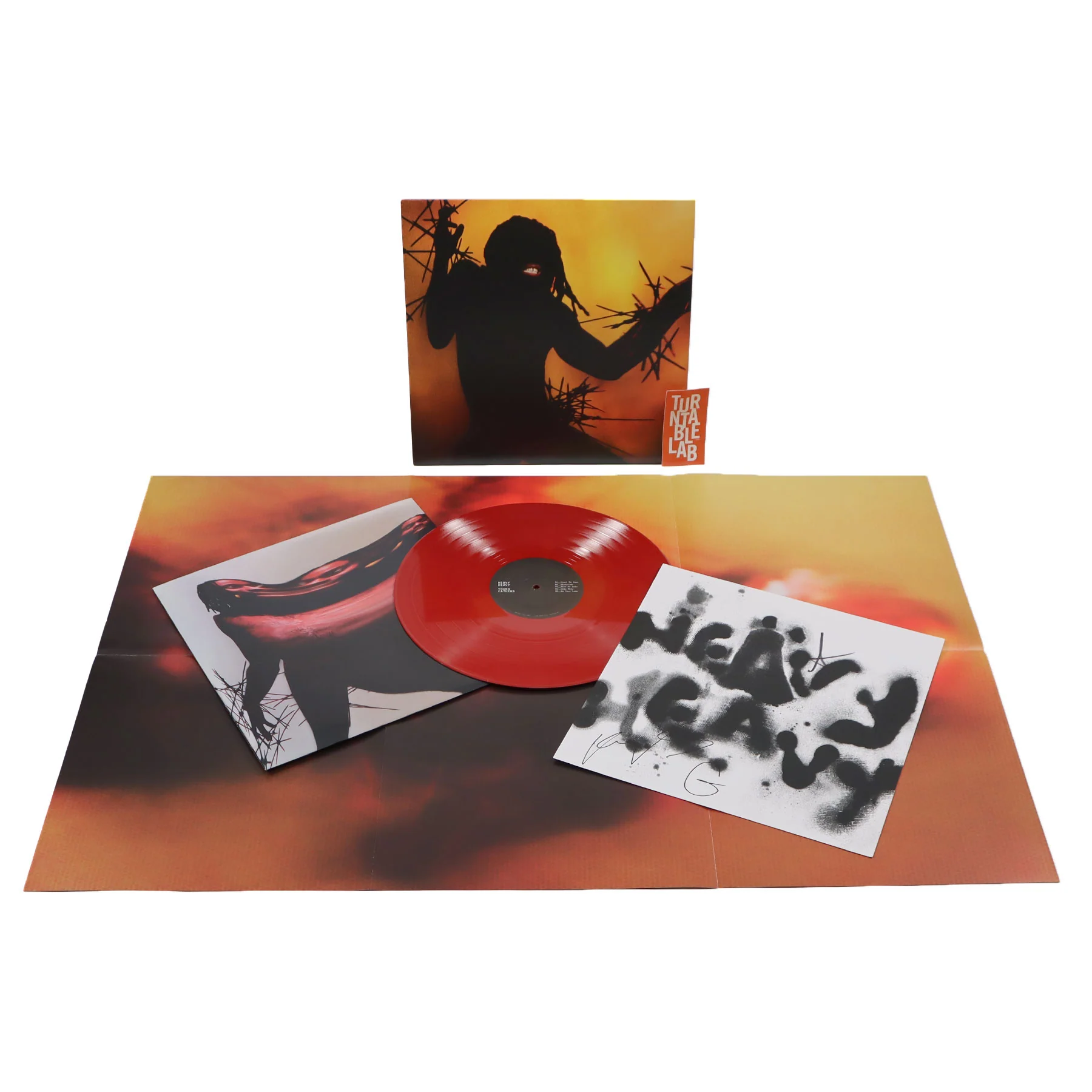 Young Fathers: Heavy Heavy (Indie Exclusive Colored Vinyl) Vinyl LP + Exclusive Print - Image 2