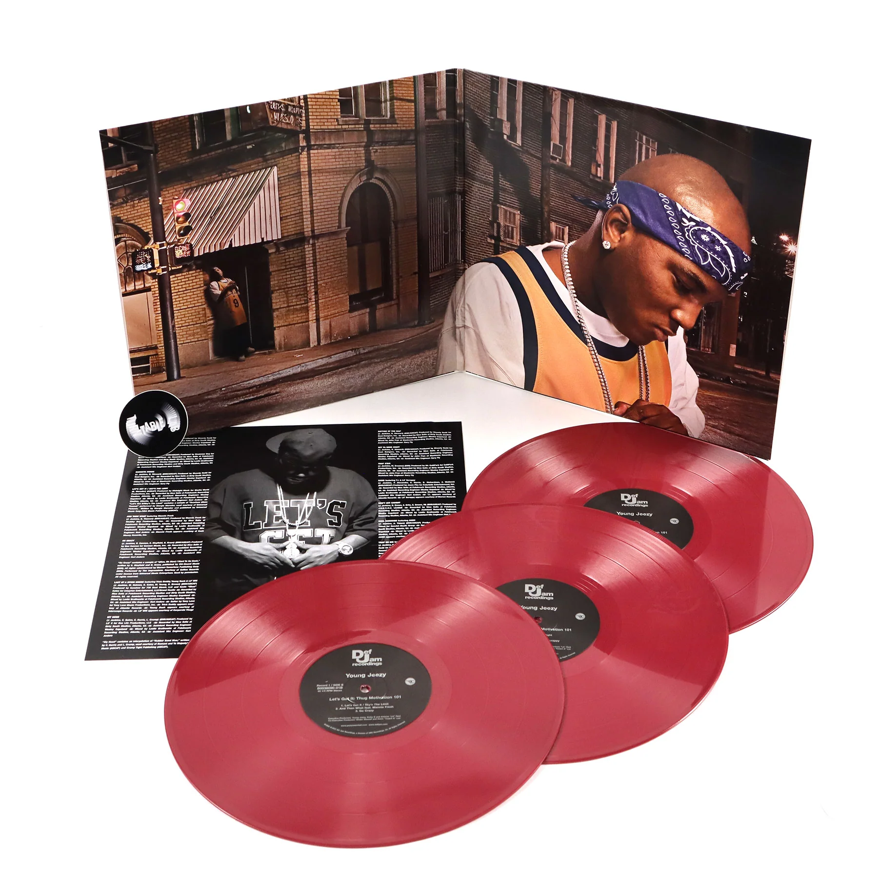 Young Jeezy: Let's Get It - Thug Motivation 101 (Indie Exclusive Colored Vinyl) Vinyl 3LP - Image 2