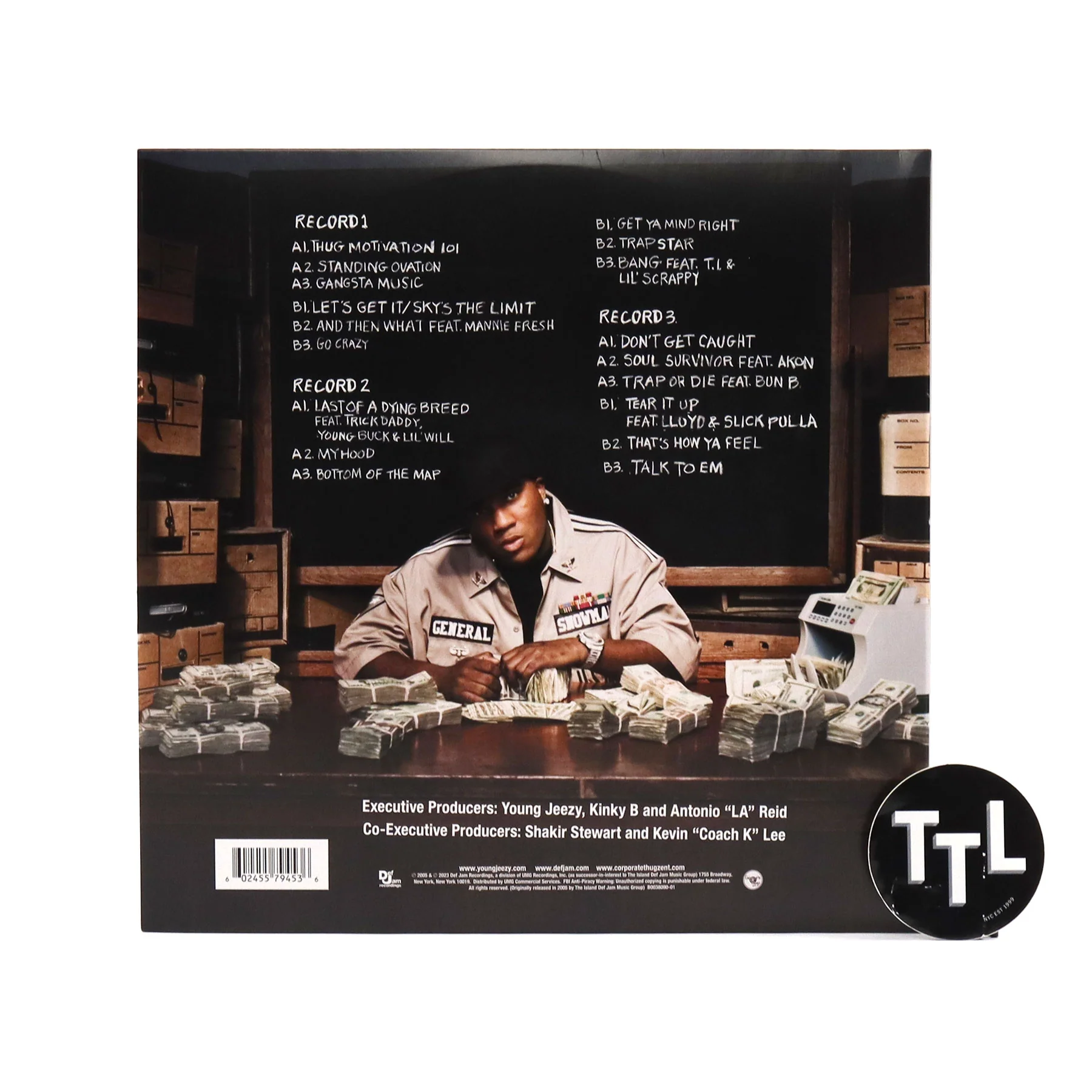 Young Jeezy: Let's Get It - Thug Motivation 101 (Indie Exclusive Colored Vinyl) Vinyl 3LP - Image 3