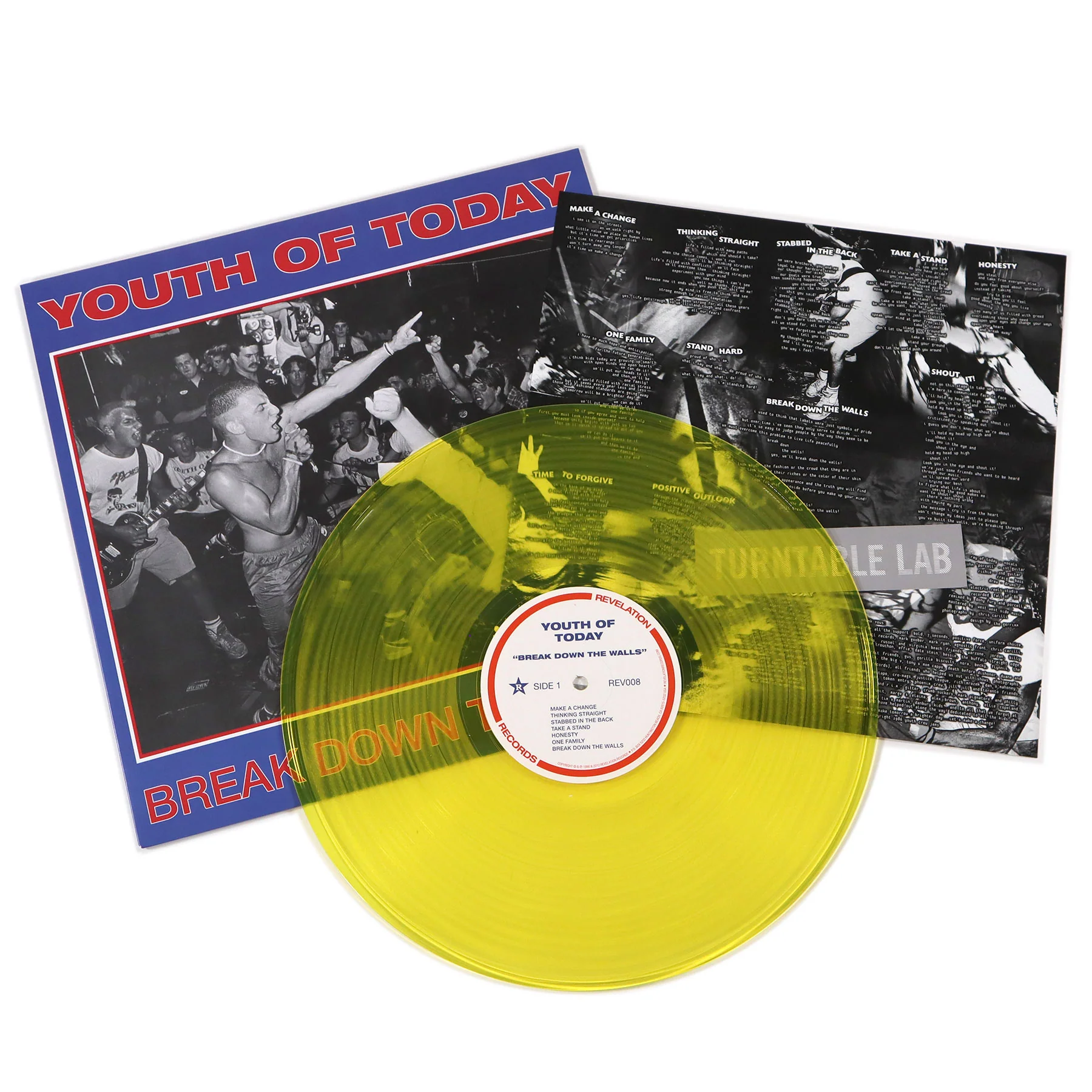Youth Of Today: Break Down The Walls (Colored Vinyl) Vinyl LP - Image 2