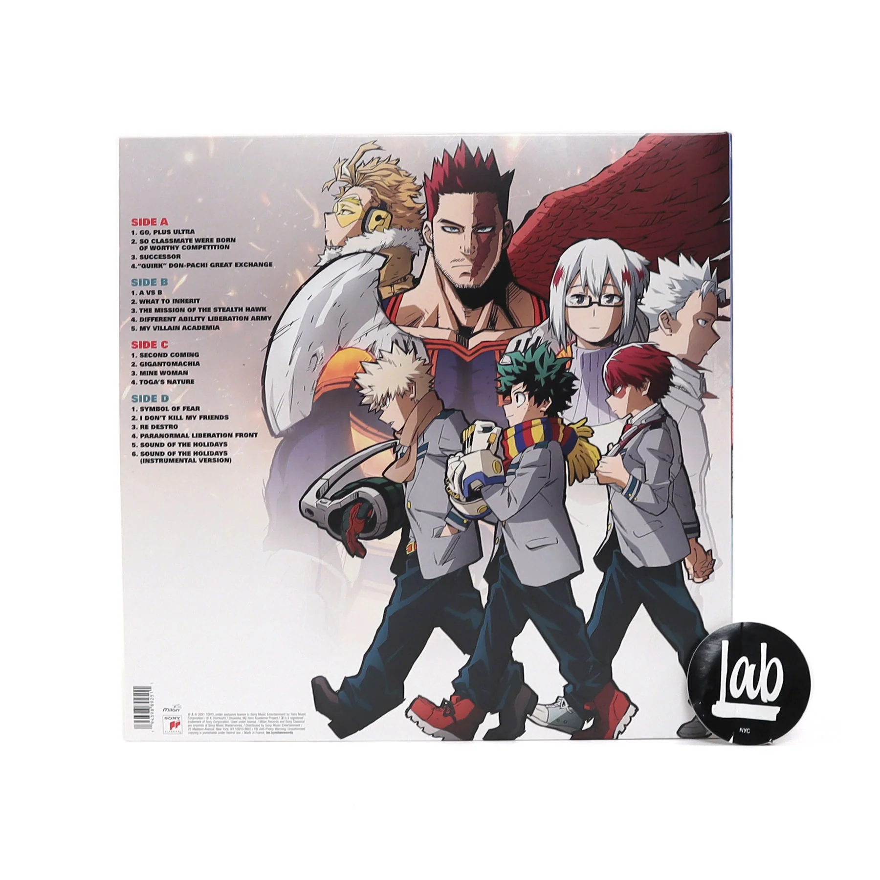 Yuki Hayashi: My Hero Academia Season 5 Soundtrack (Colored Vinyl) Vinyl 2LP - Image 3