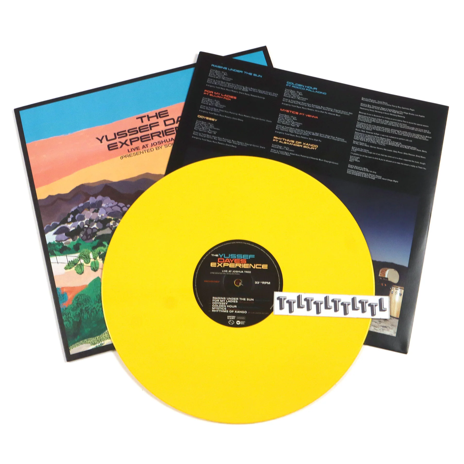 Yussef Dayes: The Yussef Dayes Experience Live At Joshua Tree (Import, Colored Vinyl) Vinyl LP - Image 2