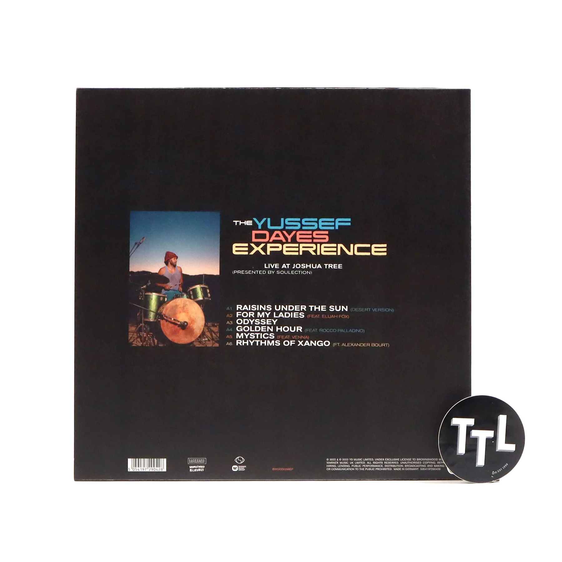 Yussef Dayes: The Yussef Dayes Experience Live At Joshua Tree (Import, Colored Vinyl) Vinyl LP - Image 3