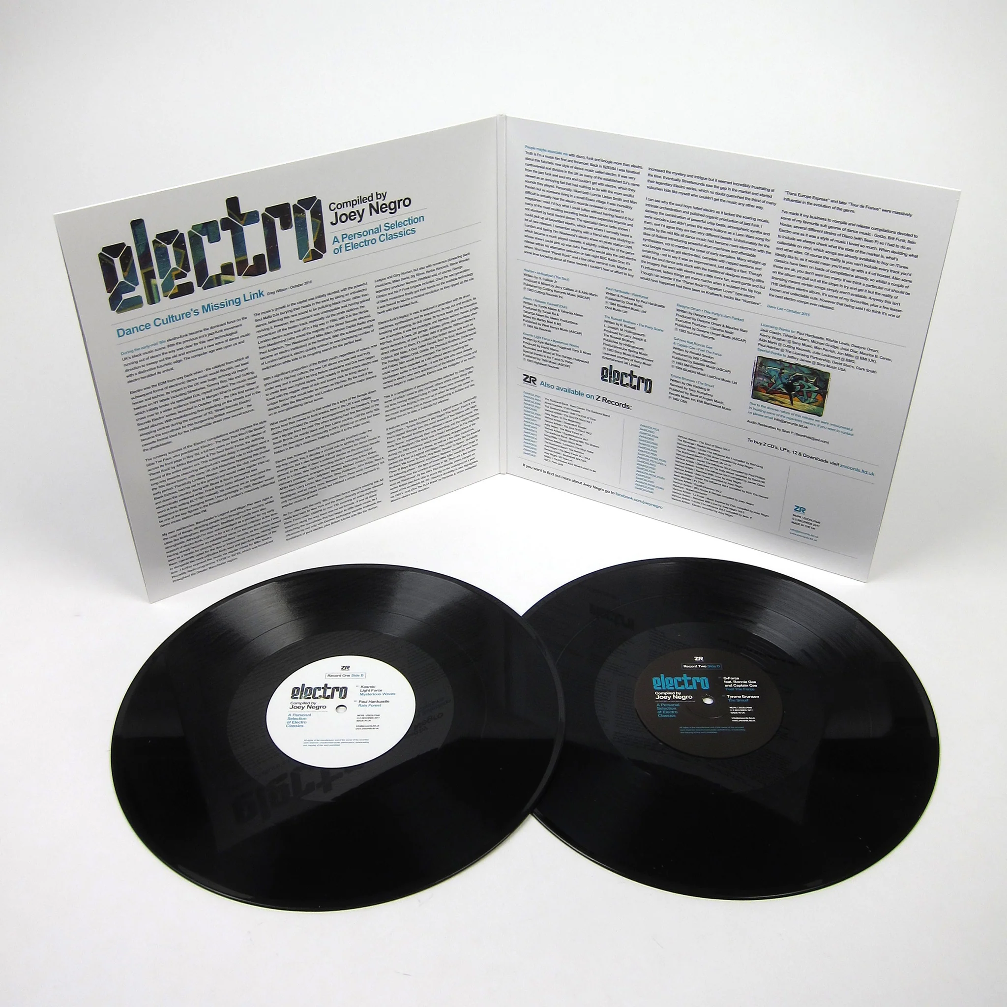 Z Records: Electro (A Personal Selection Of Electro Classics) Vinyl 2LP - Image 2