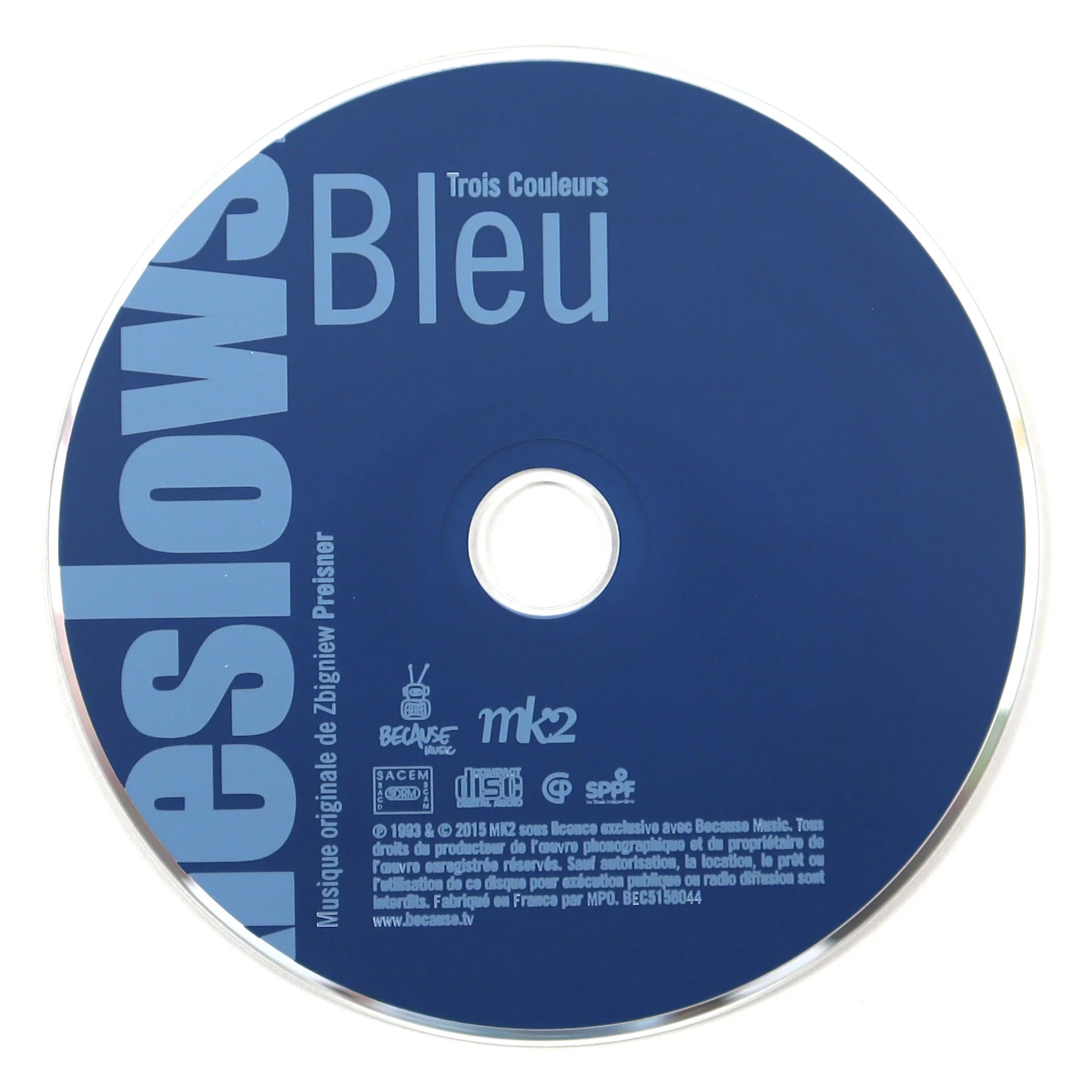 Zbigniew Preisner: Three Colors - Blue Soundtrack Vinyl LP+CD - Image 3