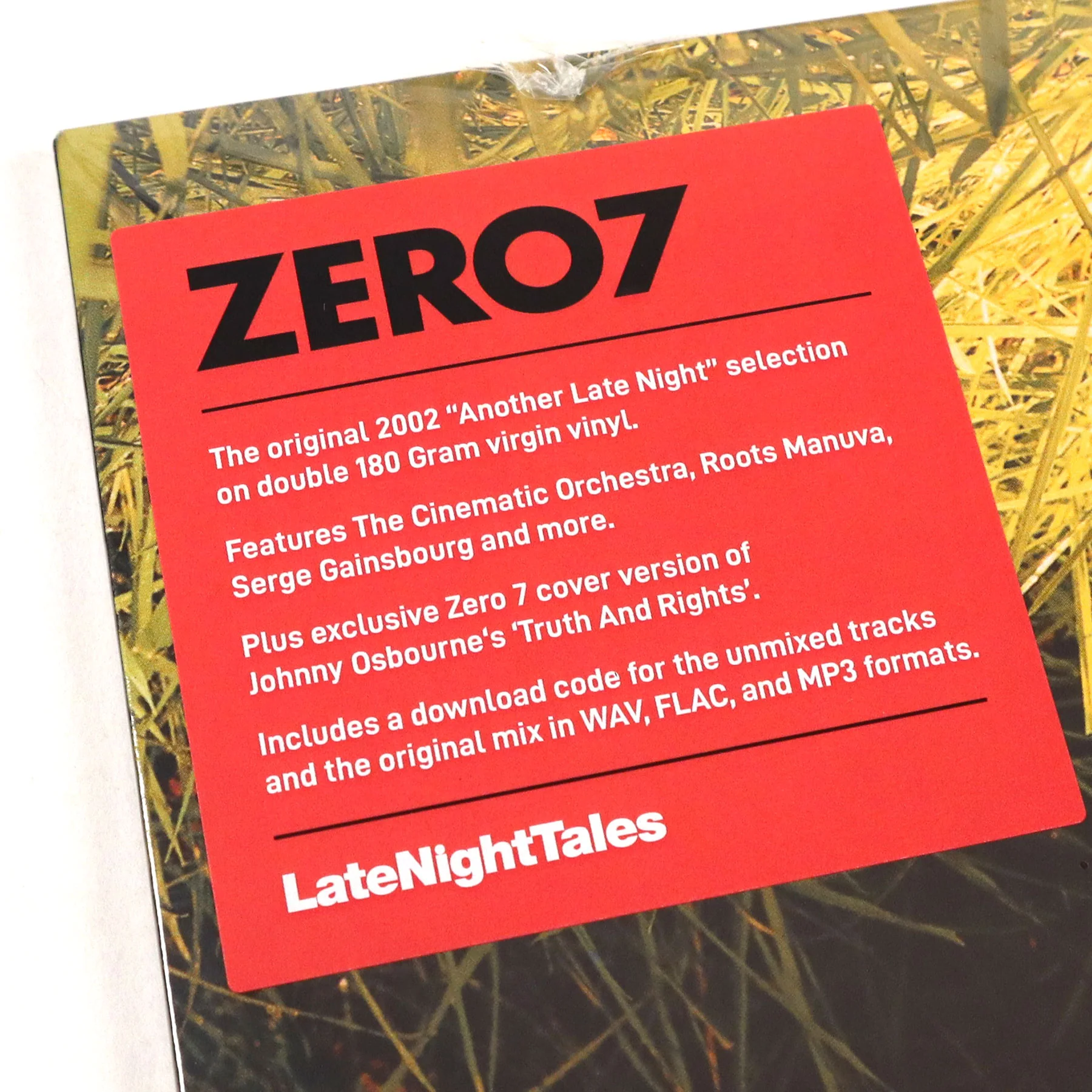 Zero 7: Another Late Night (Late Night Tales) (180g) Vinyl 2LP - Image 4
