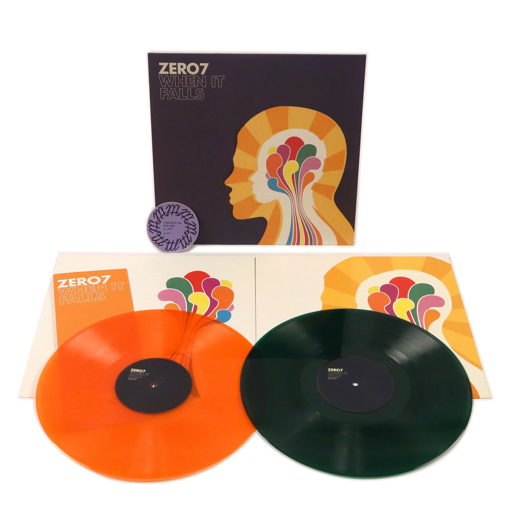 Zero 7: When It Falls (180g, Colored Vinyl) Vinyl 2LP - Image 2