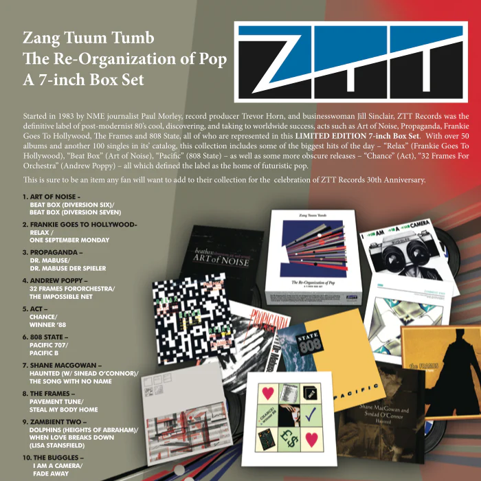 ZTT Records: Zang Tuum Tumb - The Re-Organization of Pop 7" Vinyl Boxset (Record Store Day 2014) - Image 2